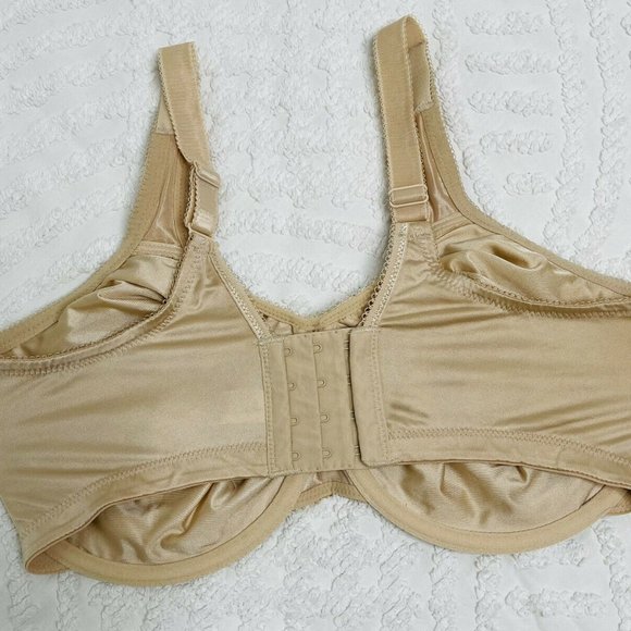Wacoal Basic Beauty Full Figure Unlined Bra 38DDD - Picture 8 of 10